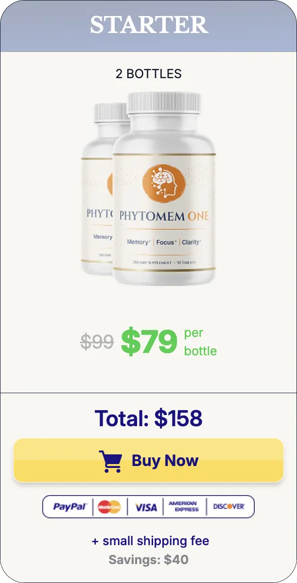 Phytomem One one bottle