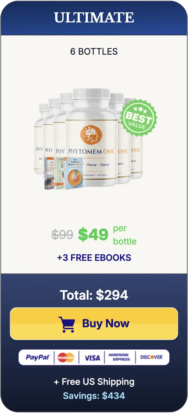Phytomem One 6 bottles