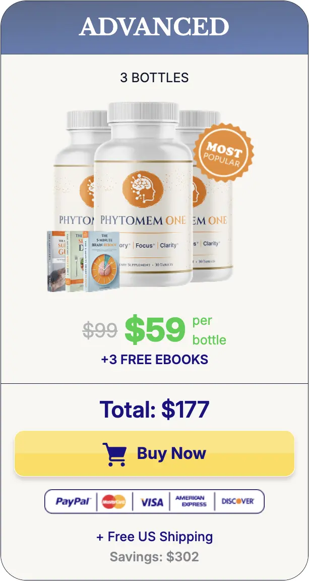 Phytomem One three bottles order